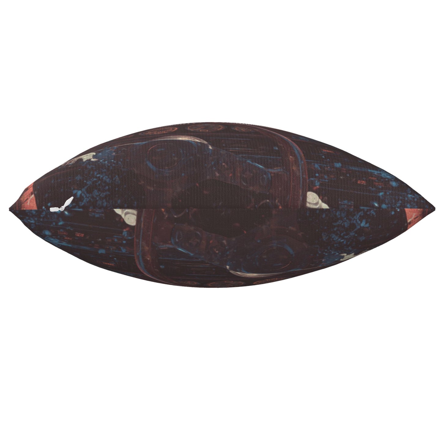 18"x18" Interstellar Cockpit Pillow Cover – Sci-Fi Driving View Fantasy Cushion for Futuristic Interiors